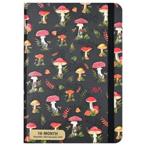 2025 Mushrooms Weekly Planner