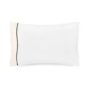 430TC Sateen Bordered Pillowcase Set | Amalia Home Ovar