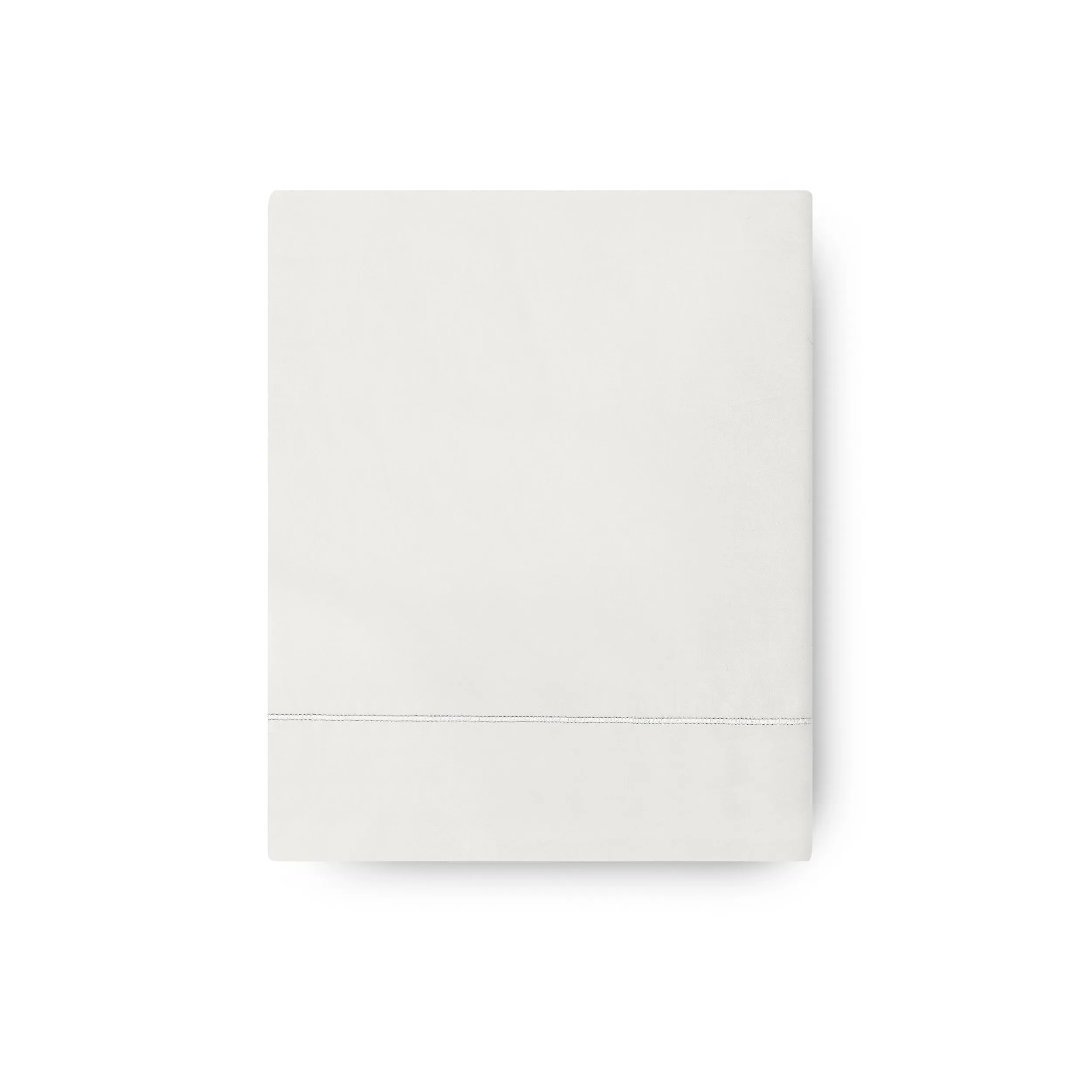 430TC Sateen Hemstitched Flat Sheet | Amalia Home Suave