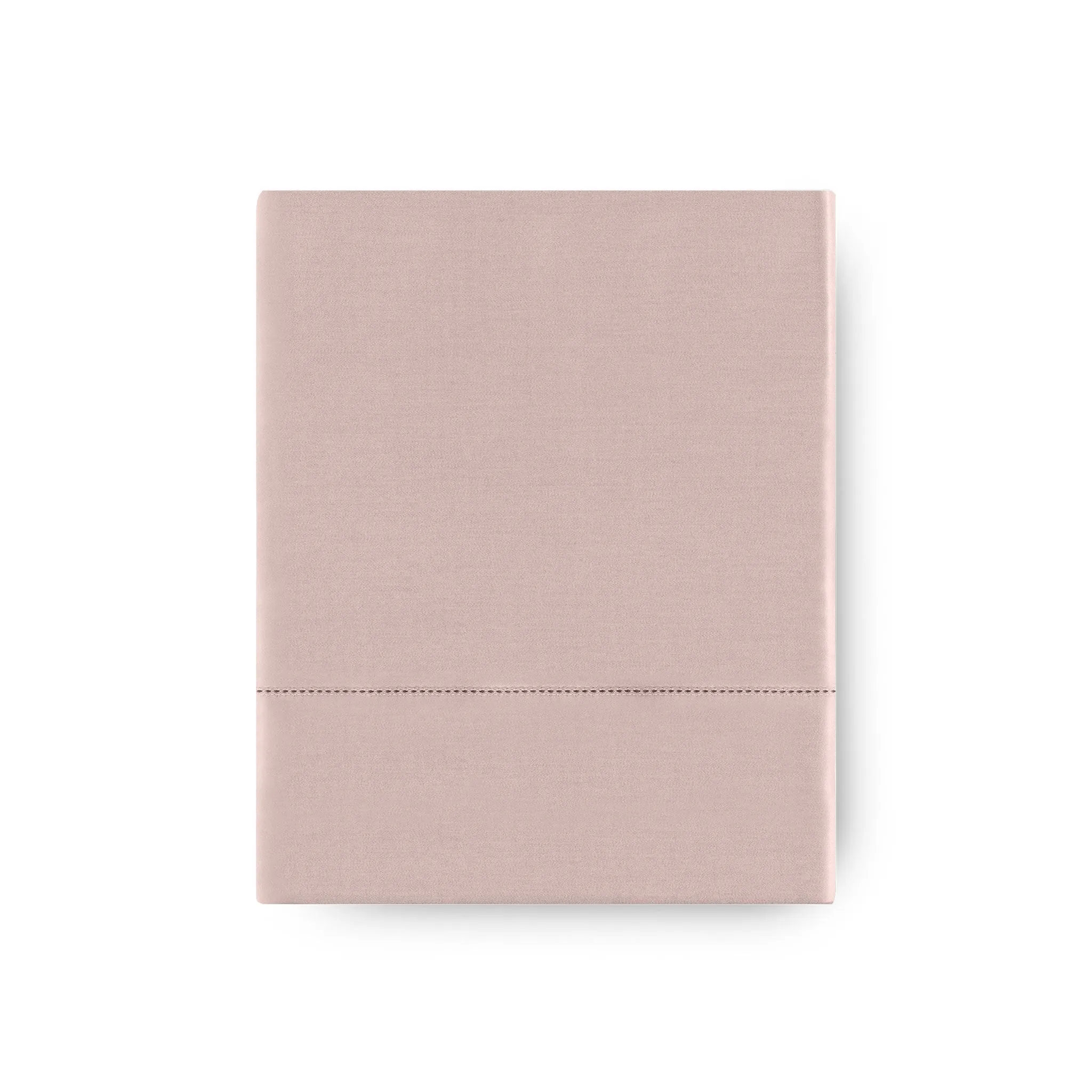 430TC Sateen Hemstitched Flat Sheet | Amalia Home Suave