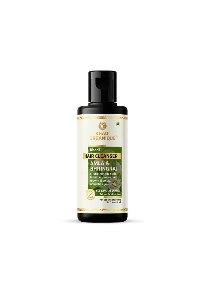 Amla & Bhringraj Hair Cleanser - Khadi Organique