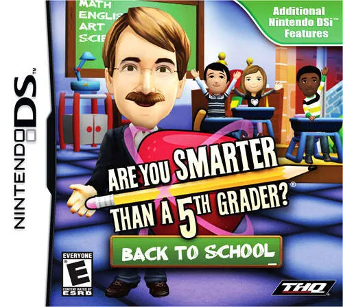 Are You Smarter Than a 5th Grader? Back to School - (NDS) Nintendo DS [Pre-Owned]