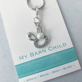 Bridle Charm: Bunny ~ Pearl