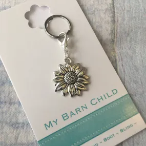 Bridle Charm: Sunflower