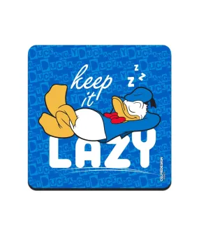 Donald Keeping It Lazy - 10 X 10 (cm) Coasters