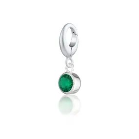 Emerald Charm - May Birthstone