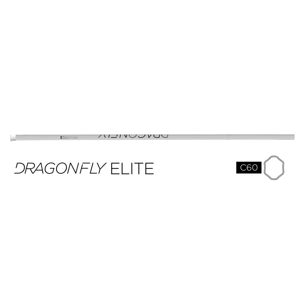 Epoch Dragonfly Elite C60 iQ3 White Composite Defense Lacrosse Shaft