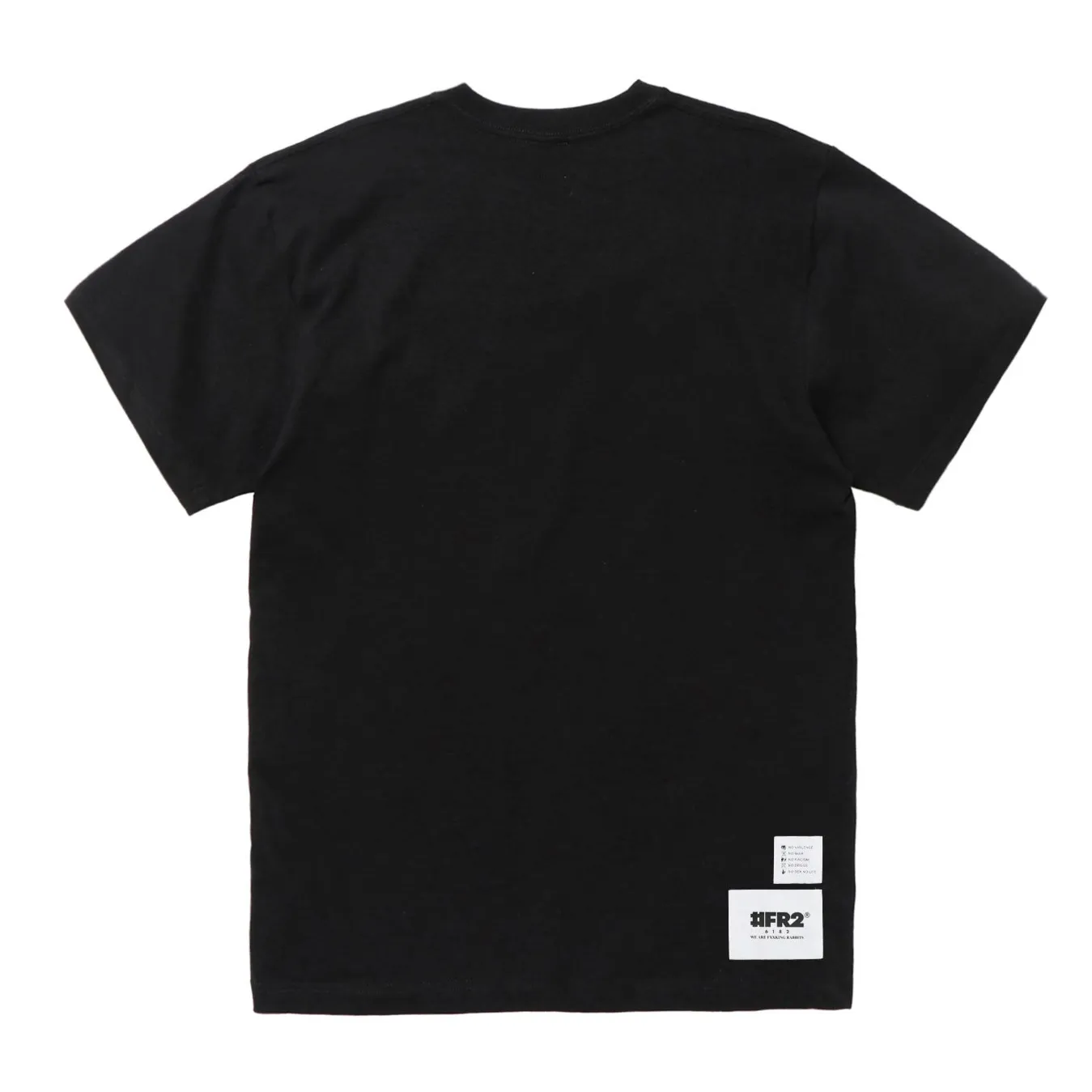 FR2 JAPAN Sakura Embroidery #FR2 Logo Tee Black (Japan Exclusive)