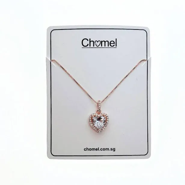 Heart Cubic Zirconia Necklace