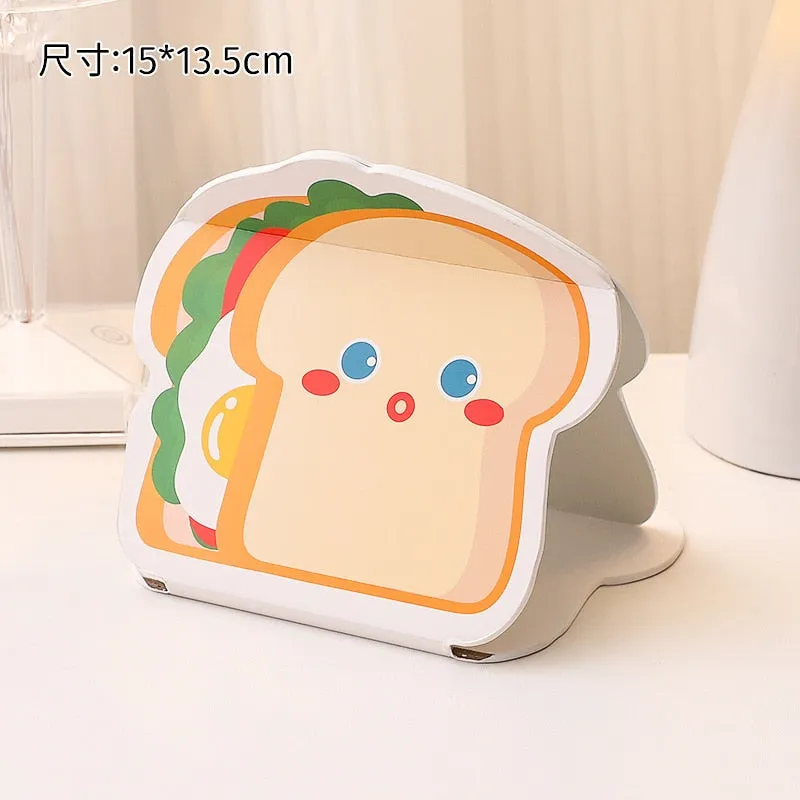 Kawaii Desktop Stand Folding Makeup Mirror