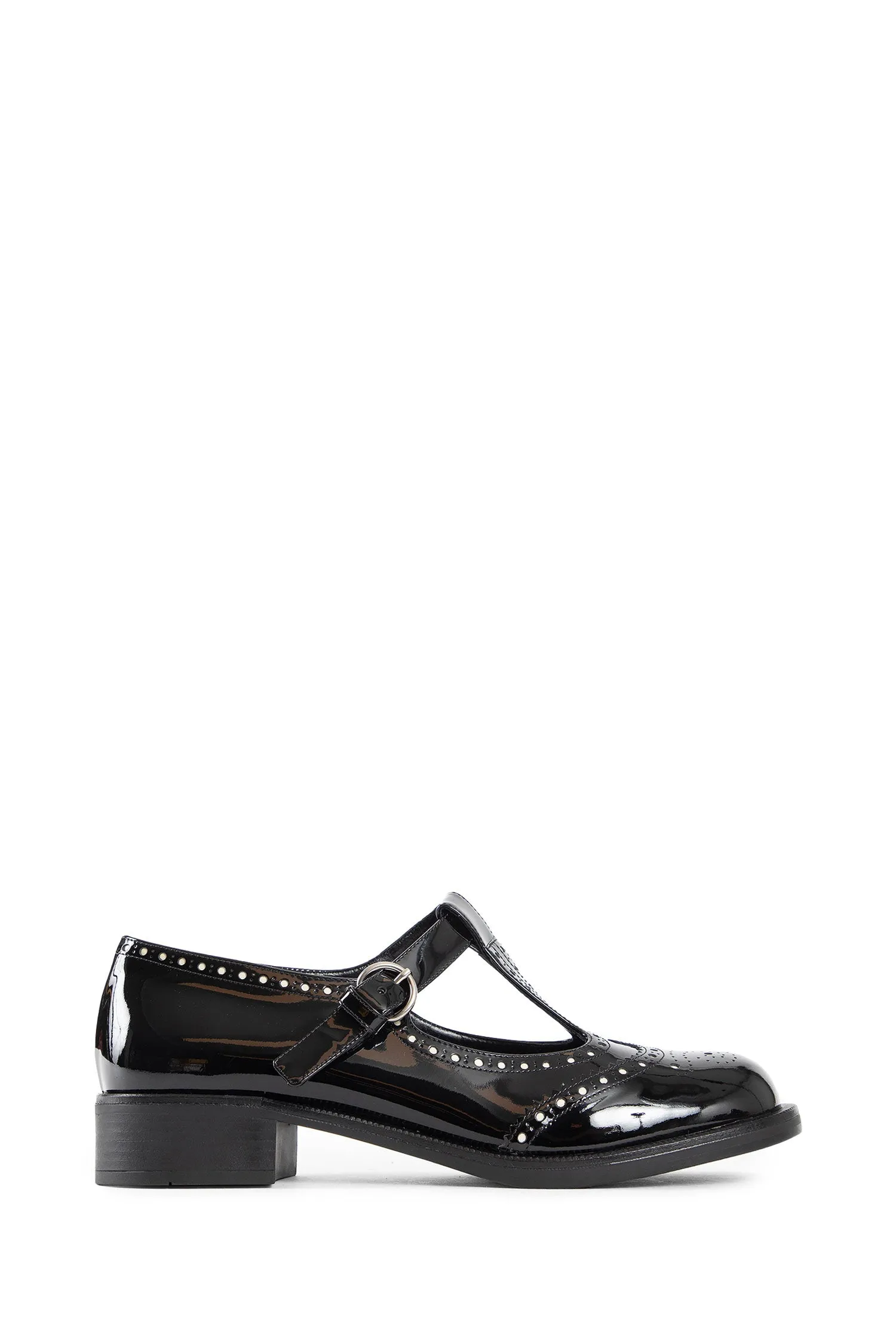 MIU MIU WOMAN BLACK FLATS