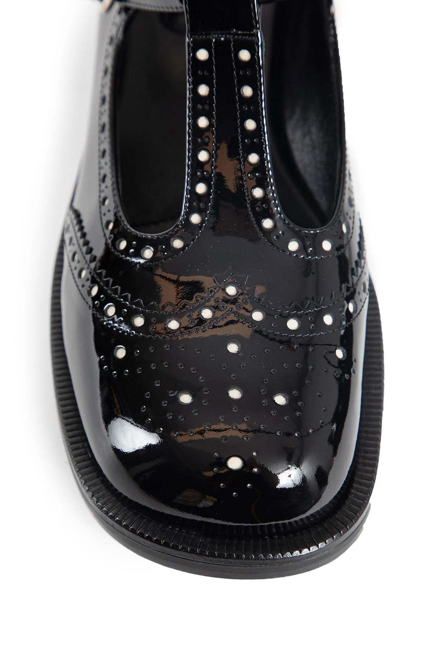 MIU MIU WOMAN BLACK FLATS