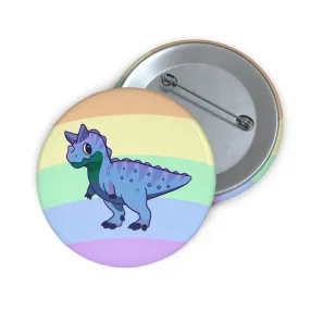 MLM Pride Carnotaurus - Pin Badge