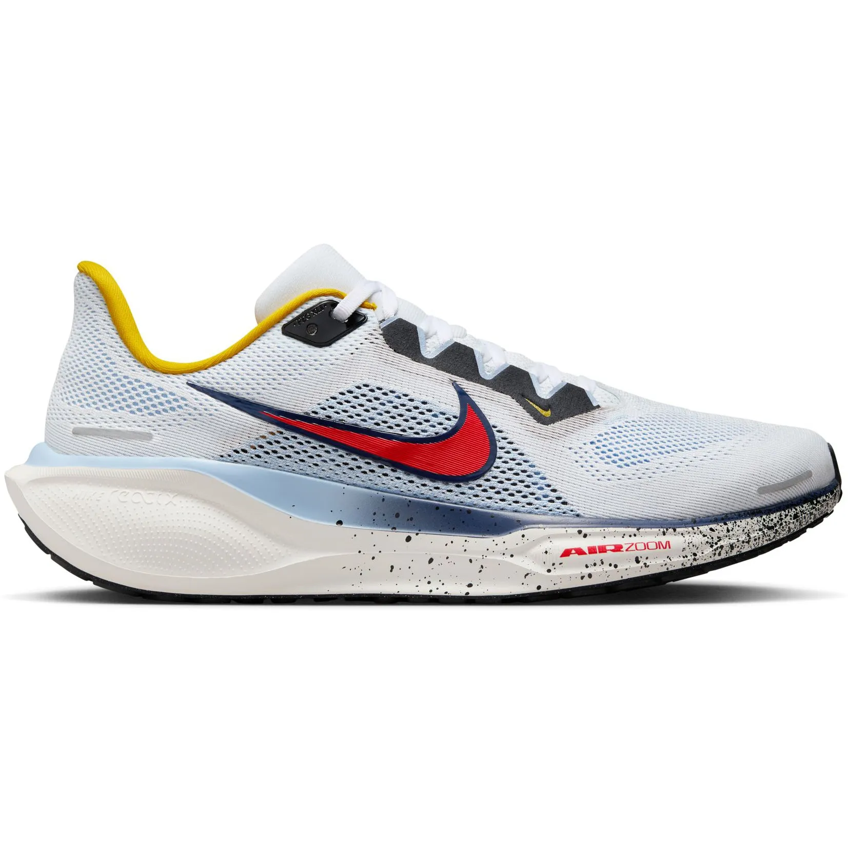 Nike Men's Pegasus 41 Running Shoes White / Speed Red / Psychic Blue