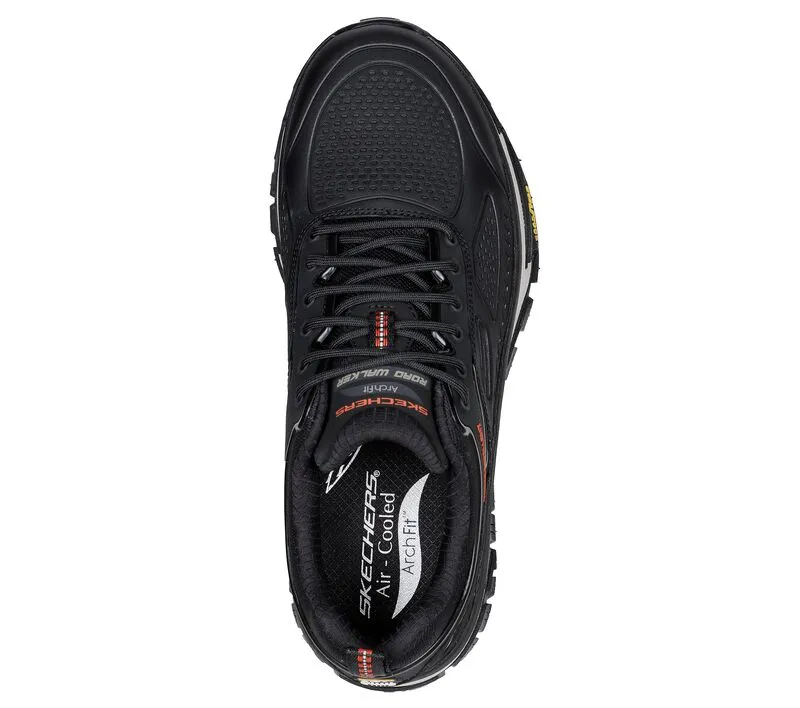 Skechers Scarpa da walking da uomo Arch Fit Road Walker Recon 237333/BLK nero