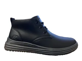 Skechers stivaletto da uomo Proven Termo 204670/BLK nero