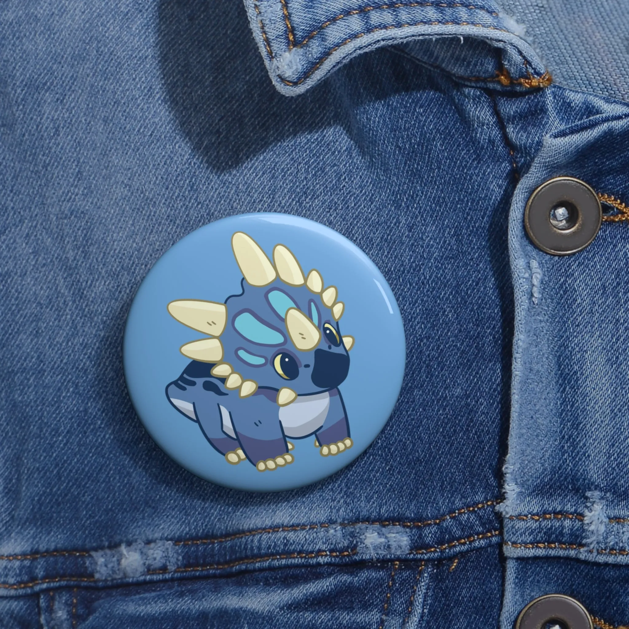 Styracosaurus Pin Badge