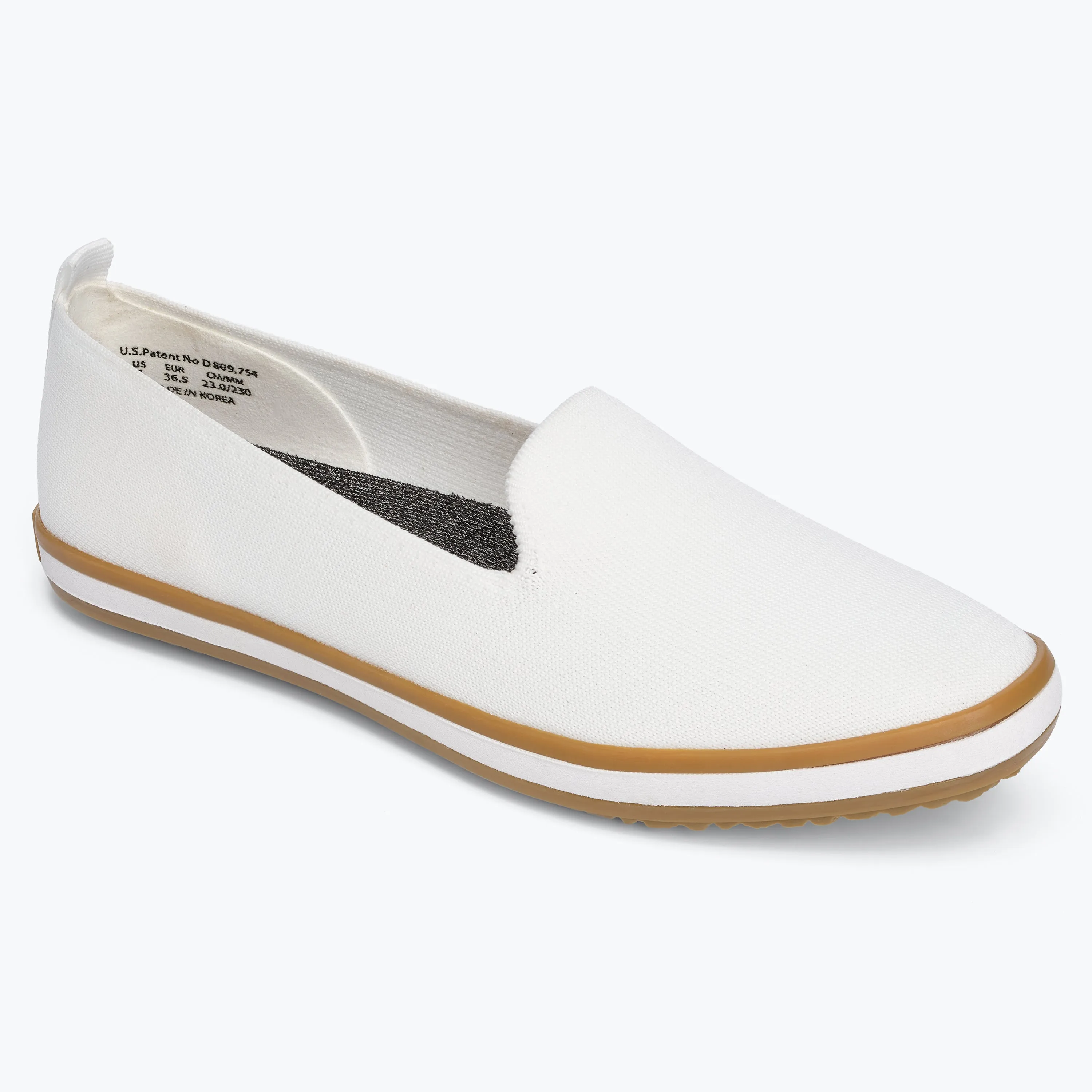 Sutton Knit Slip On - White