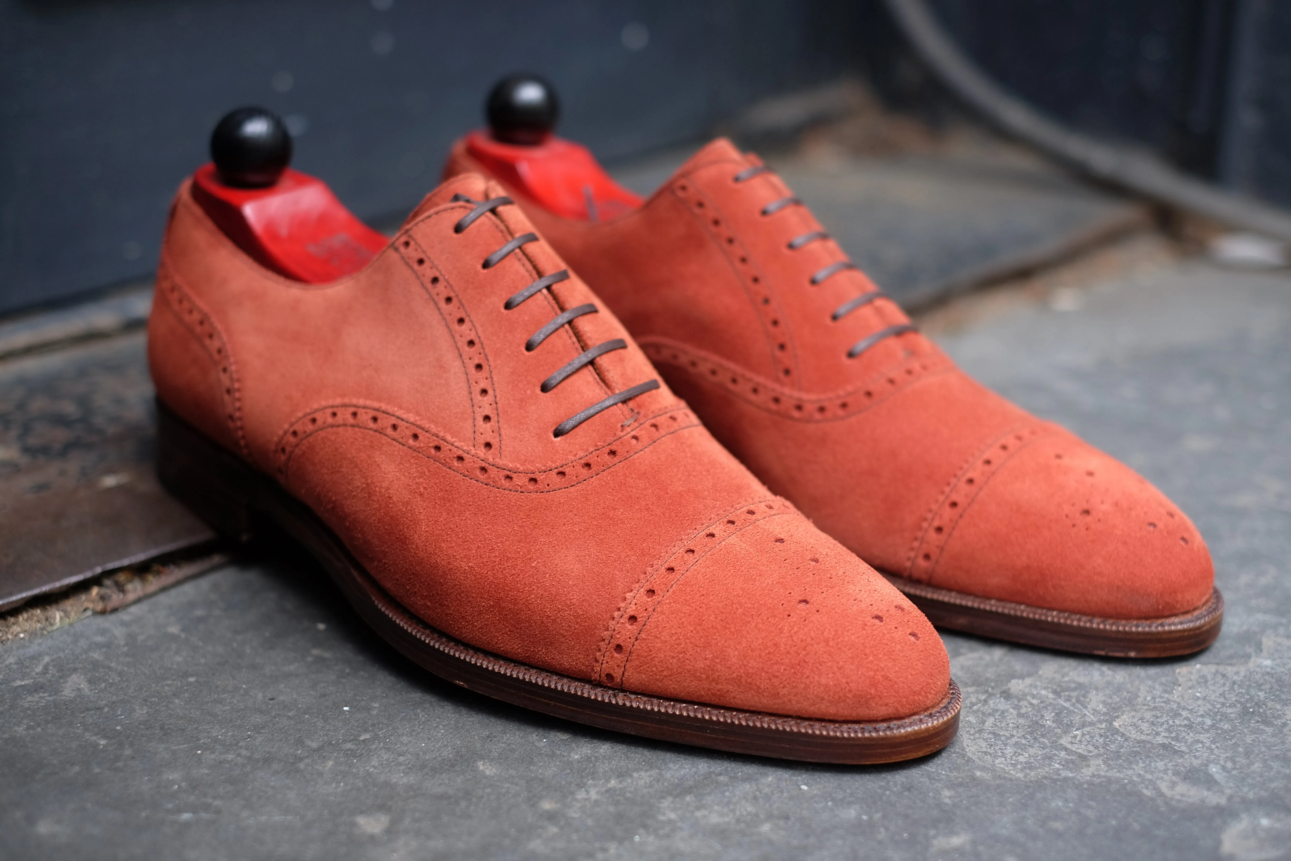 Windermere - MTO - Rust Suede - TMG Last - Double Leather Sole